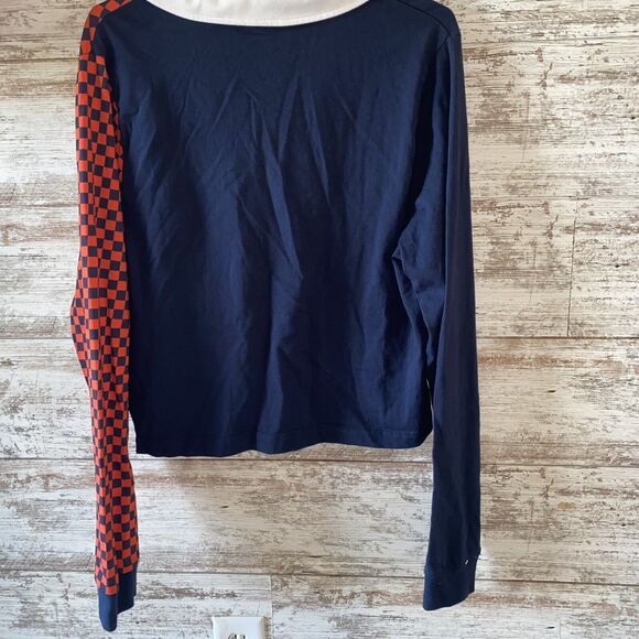 Vans NWT Pro Stitch Cropped Polo Long Sleeve Size XL - Picture 5 of 6